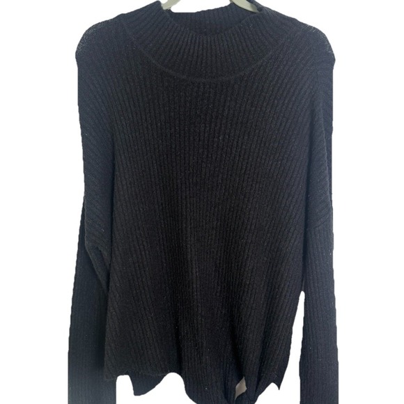 new directions Sweaters - New Direction Knit Crew Neck Pullover Sweater Black Women's Size XL